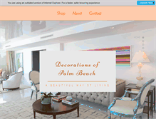 Tablet Screenshot of decorationspb.com